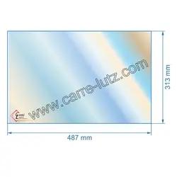 Vitre réfractaire Vitrocéramique 487x313 mm AX912644 Invicta Vitre réfractaire Vitrocéramique 487x313 mm AX912644 Invicta