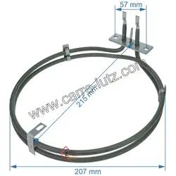 Résistance circulaire 2400W 481225928106 de four Whirlpool Résistance circulaire 2400W 481225928106 de four Whirlpool