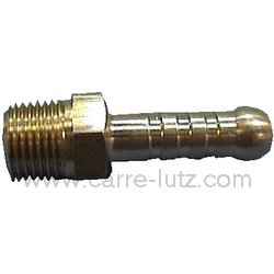 RACCORD 1/8 MALE 180�