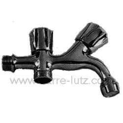 ROBINET DOUBLE MOUSSEUR