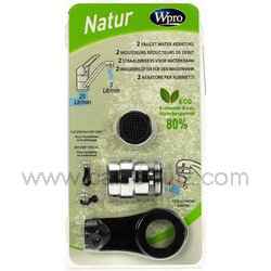Kit 2 mousseurs, 1 tete rotative + 1cl�