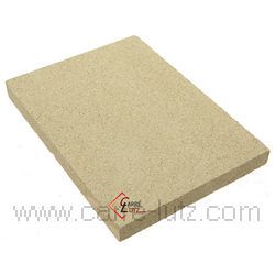 Plaque de vermiculite 40 mm environ 330x300 mm