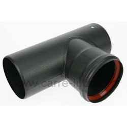 TE 90�  D 80 MM   NOIR MAT