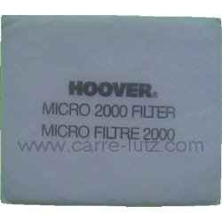 Micro filtre 2000 d'aspirateur Hoover sensotronic