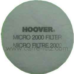 Micro filtre 40600913 d'aspirateur 2000 Hoover compact