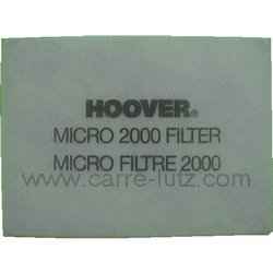 Micro filtre 2000 d'aspirateur 40600928 Hoover