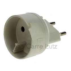 ADAPTATEUR 2P 6-10A EURO - USA