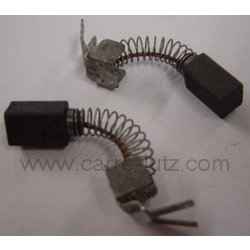 JEU DE CHARBON MOTEUR 6.3X8X15