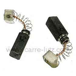 JEU DE CHARBON MOTEUR 6X6X13