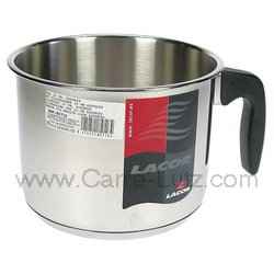 Pot à lait cylindrique 16 cm Studio Lacor 85716