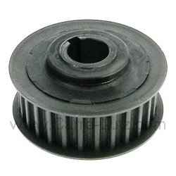 Poulie crant�e 28 dents sur palier Castegarden