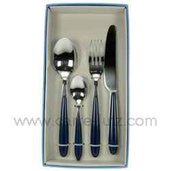 Coffret 24 p. Flint bleu