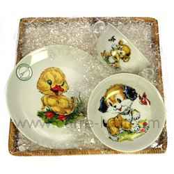 Ensemble 3 pces diner 