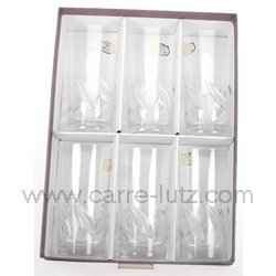 COFFRET 6 CHOPE HAUT ROSELINE