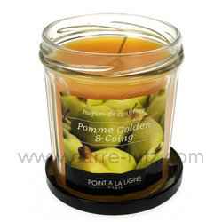 Bougie confiture parfum�e pomme coing