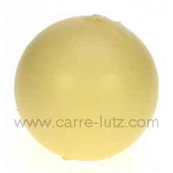 Bougie boule beige n�2