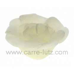 Rose flottante blanche