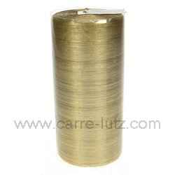 Bougie pilier 115 soie or
