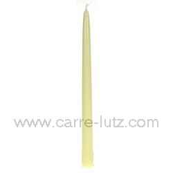 Bougie flambeau ivoire