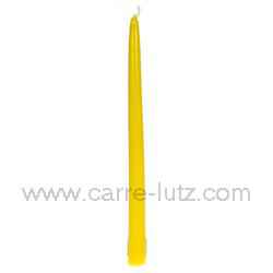 Bougie flambeau bouton d or