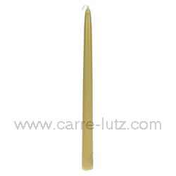 Bougie flambeau lin