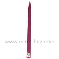 Bougie flambeau pivoine