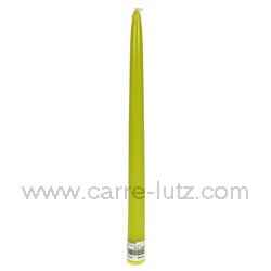 Bougie flambeau vert anis
