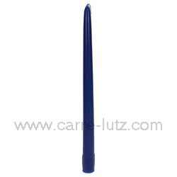 Bougie flambeau bleu outremer