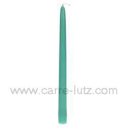 Bougie flambeau bleu turquoise