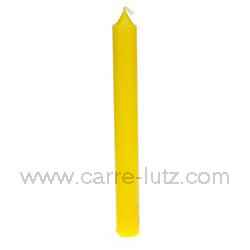 Bougie classique bouton d'or