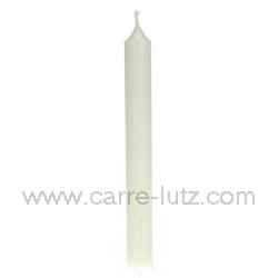 Bougie classique blanc