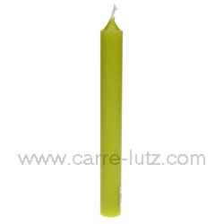 Bougie classique vert anis