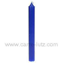 Bougie classique bleu cobalt