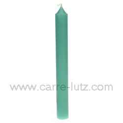 Bougie classique turquoise