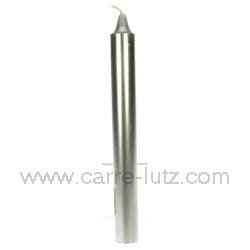 Bougie classique argent