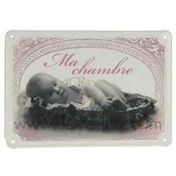 Plaque de porte chambre fille