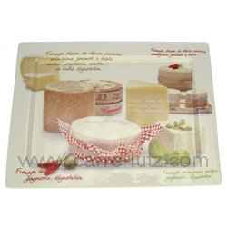 Plateau fromage porcelaine 