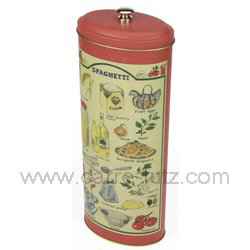 BOITE M�TAL SPAGHETTI