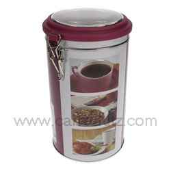 Boite ronde m�tal Breakfast