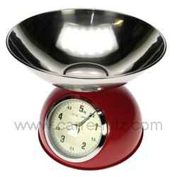 Balance cuisine 5 kg rouge