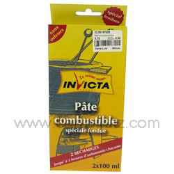 Pate combustible fondue