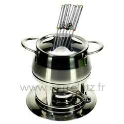 Service � fondue inox
