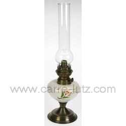 LAMPE A PETROLE BOUQUET