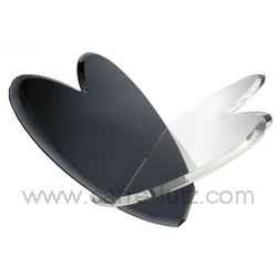 Porte revues acryl anthracite