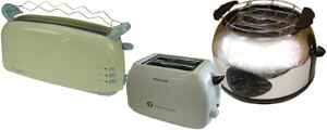 Grille pain et toaster