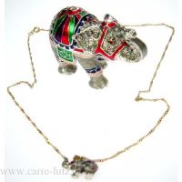 objet de decoration "singe elephant"