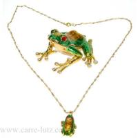 objet de decoration "grenouille"