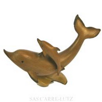 Objet de d�coration  Pingouin, Dauphin