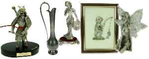 Objets en �tain