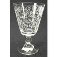 Verre grav� d�polie model classique